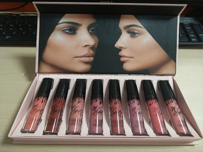 Kylie Matte Liquid Lipstick 8 Colors Kit Whole Set